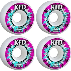 KFD Wheels (jeu de 4) Blast Pink 52mm